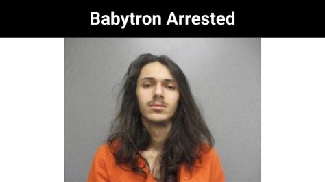 babytron arrested|babytron case dismissed.